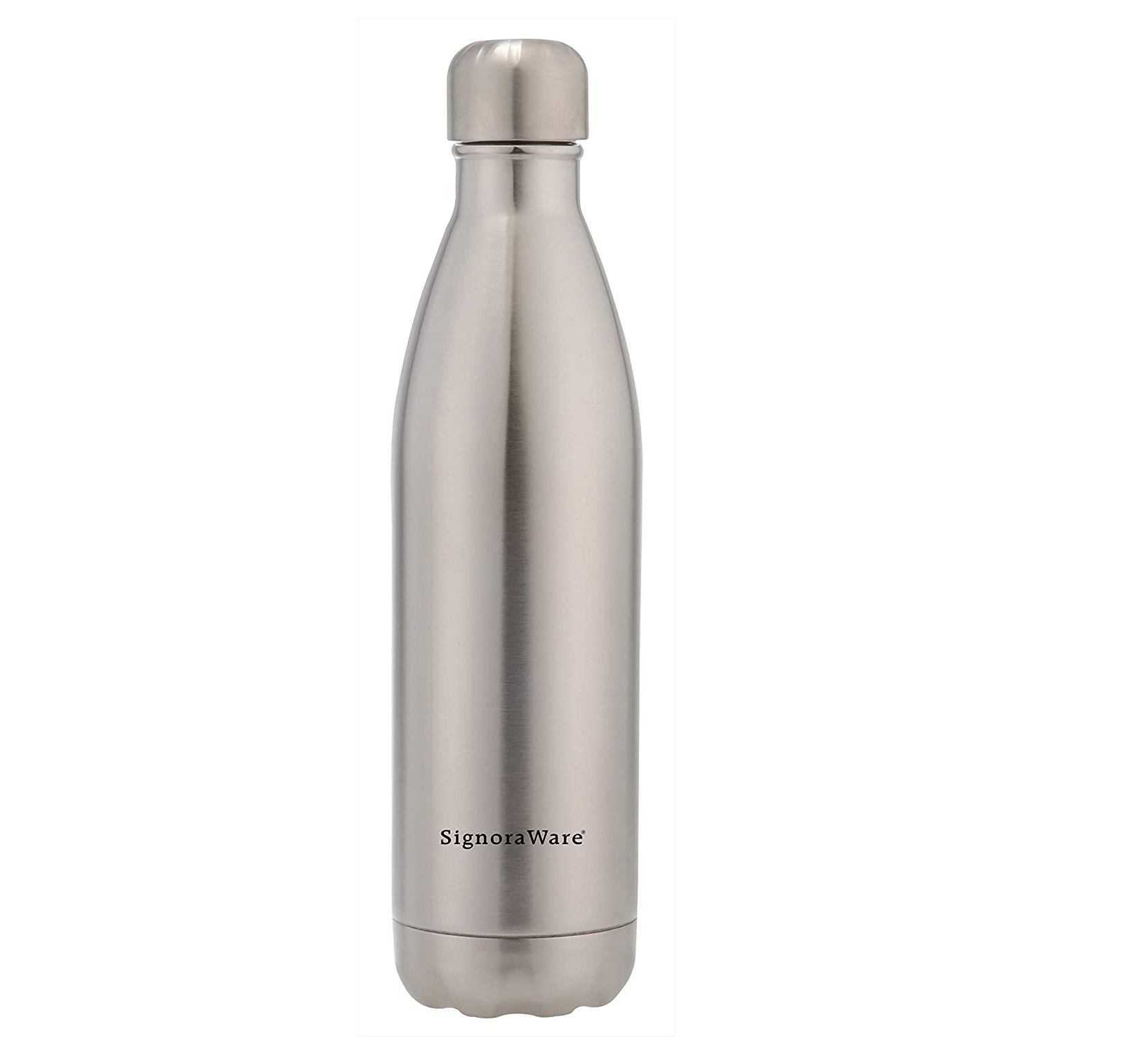 Signoraware Aquiline Vacuum Flask Stainless Steel (1000ml Silver)