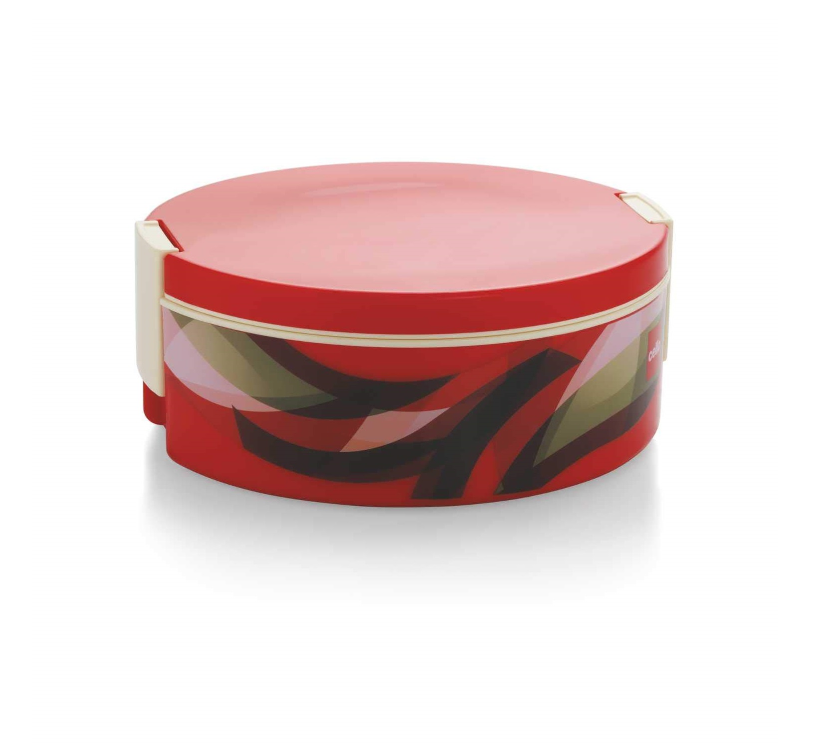 Cello Prisma Casserole (Red, 1.5 L)