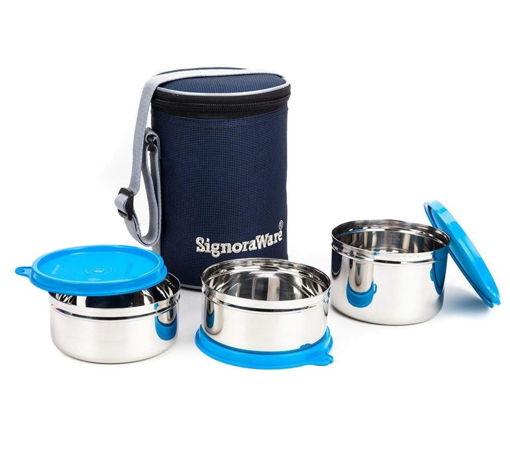 Signoraware Executive Stainless Steel Lunch Box