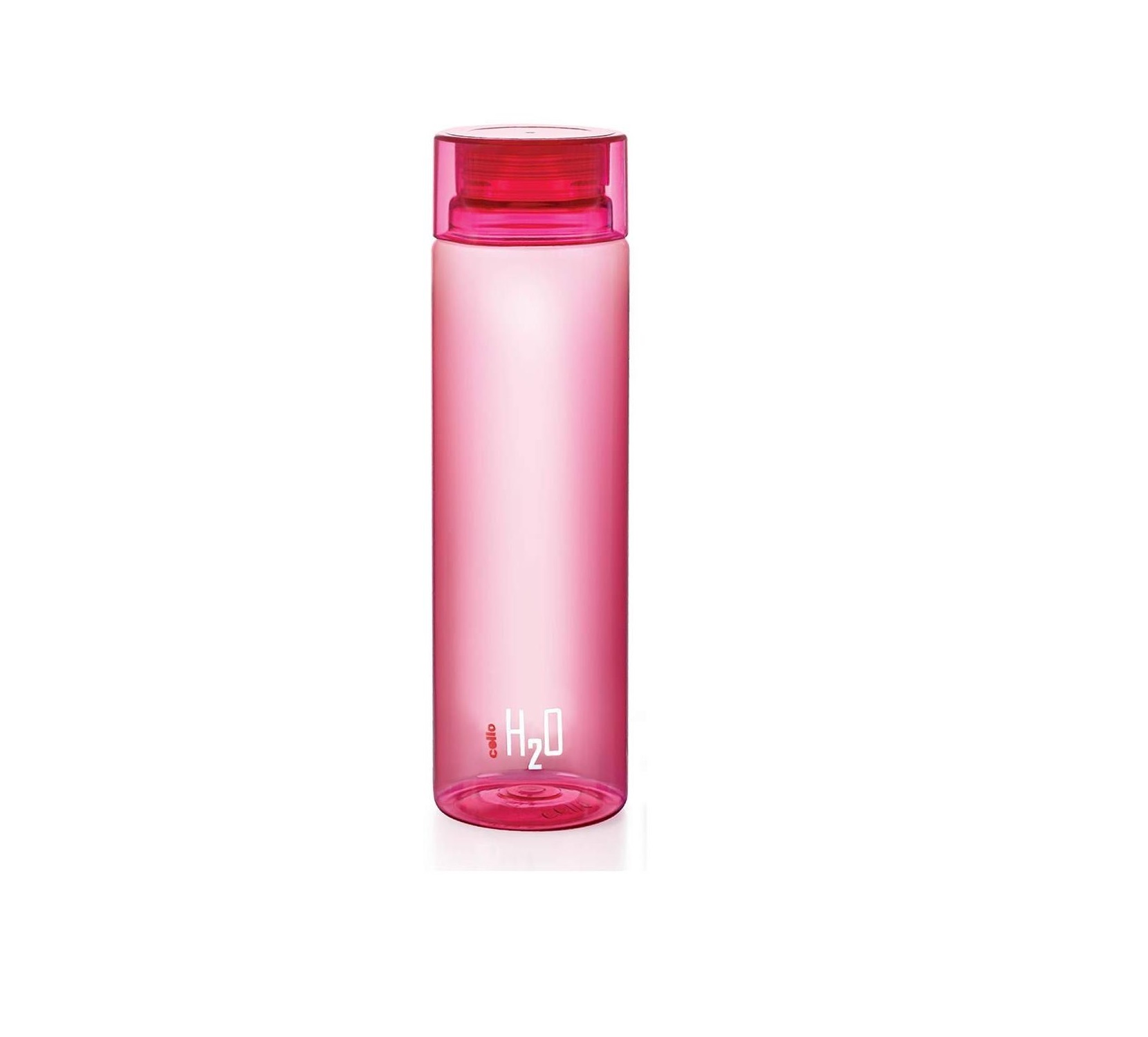 Cello H2O Premium Plastic Water Bottle (Red, 500ml)