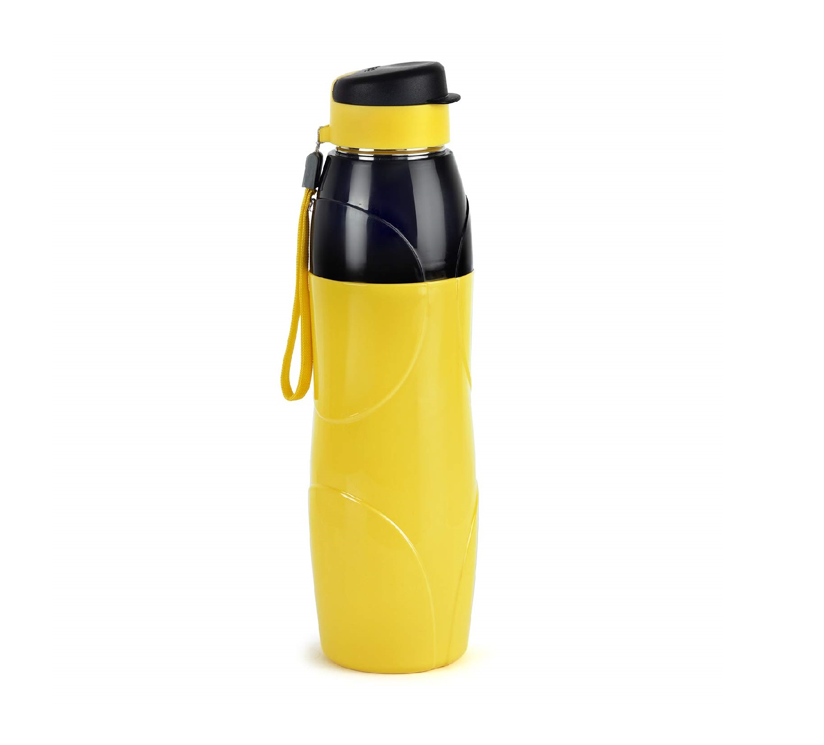 Cello Puro Steel-X Lexus Water Bottle (900ml, Yellow)