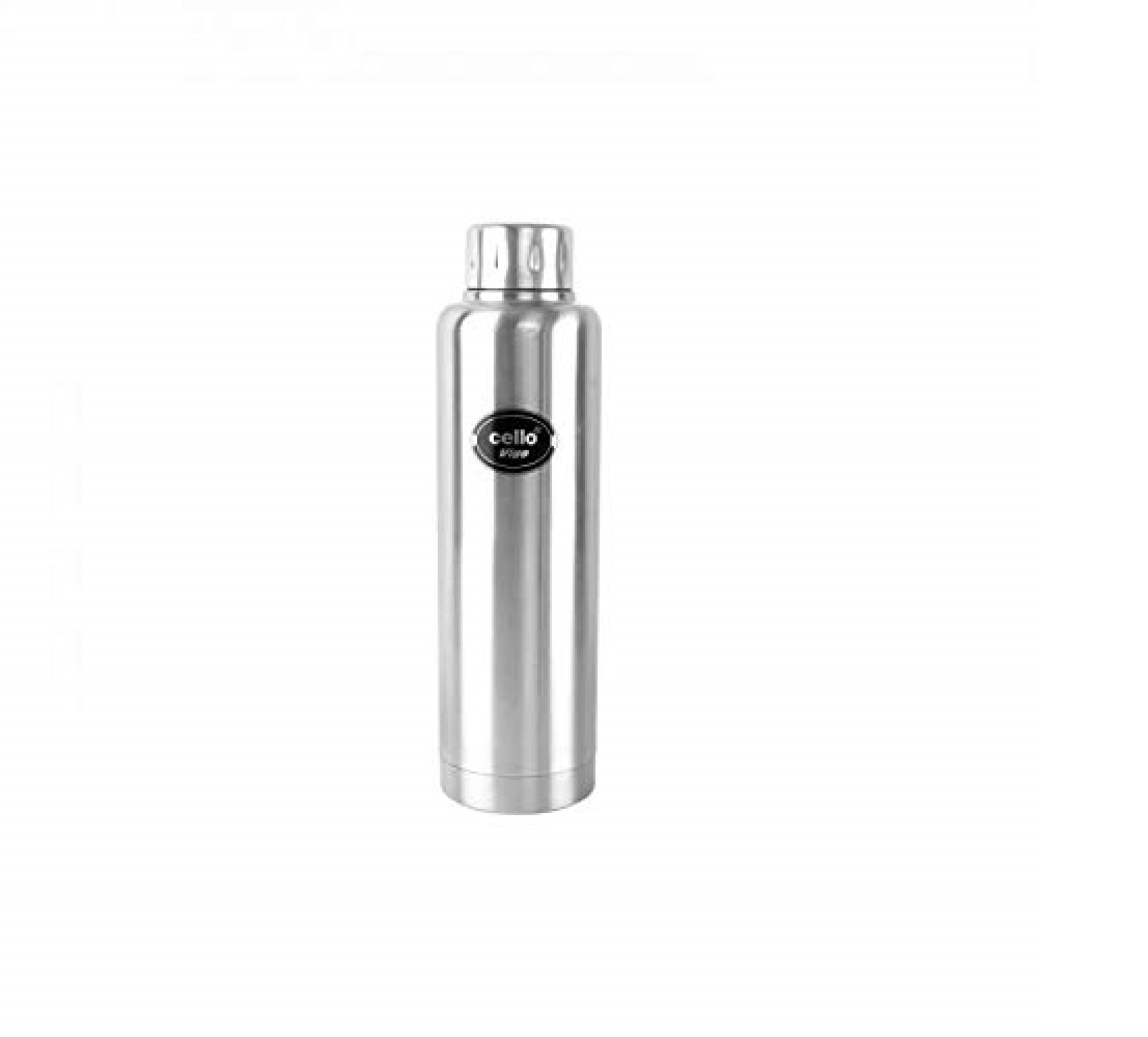 Cello Vigo Stainless Steel Double Walled Flask, (350 ml, Silver)