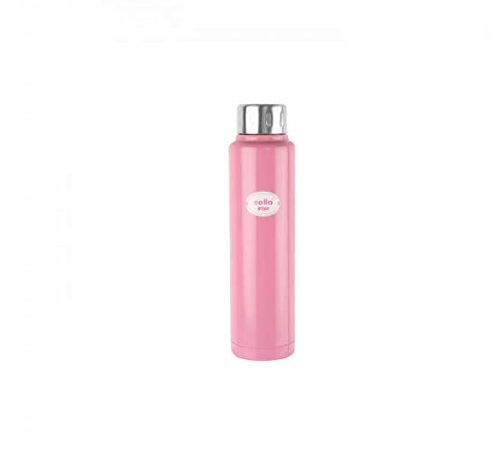 Cello Vigo Stainless Steel Double Walled Flask, (350 ml, Pink)