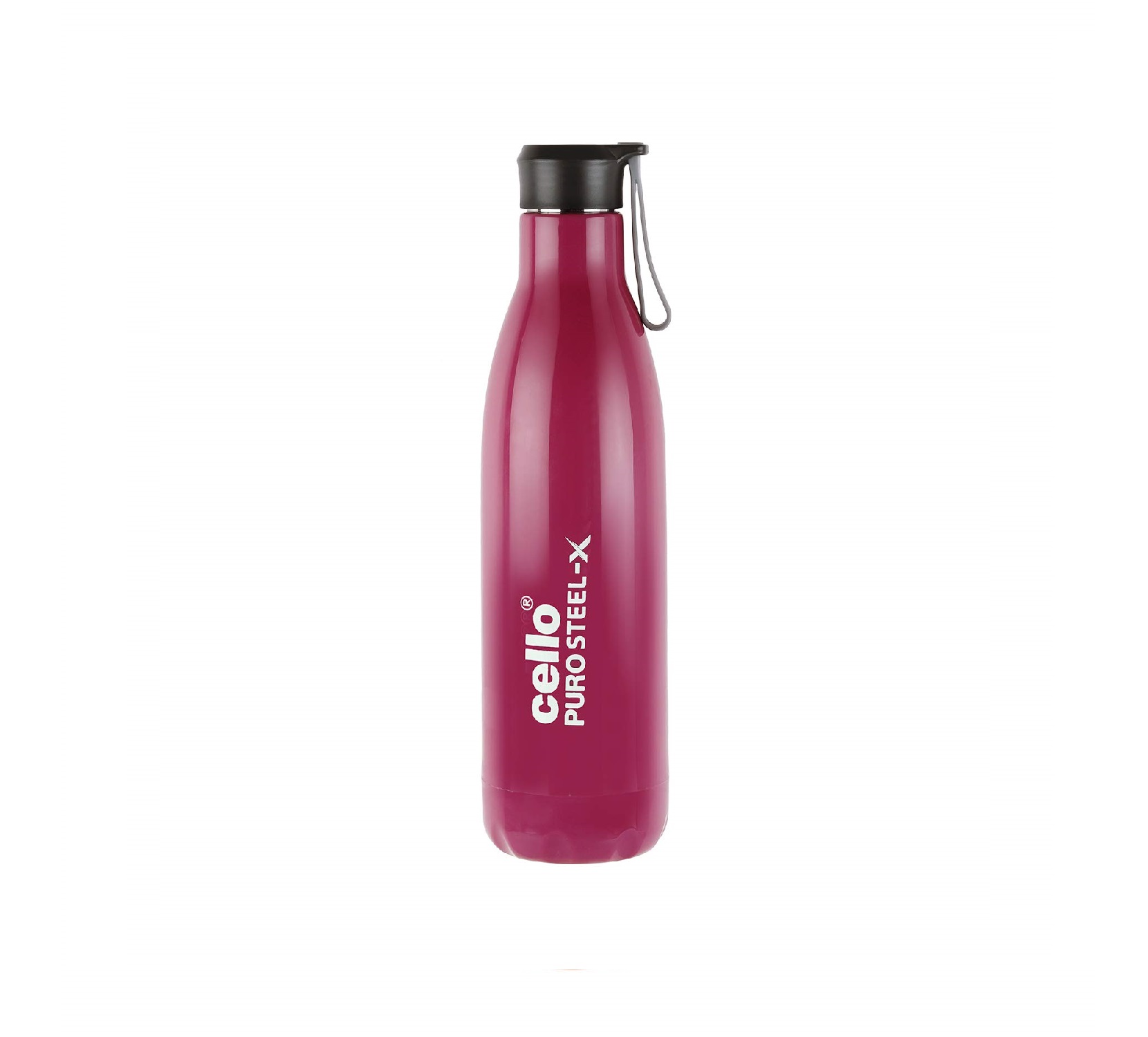 Cello Puro Steel-X Rover Water Bottle 600ml, Purple