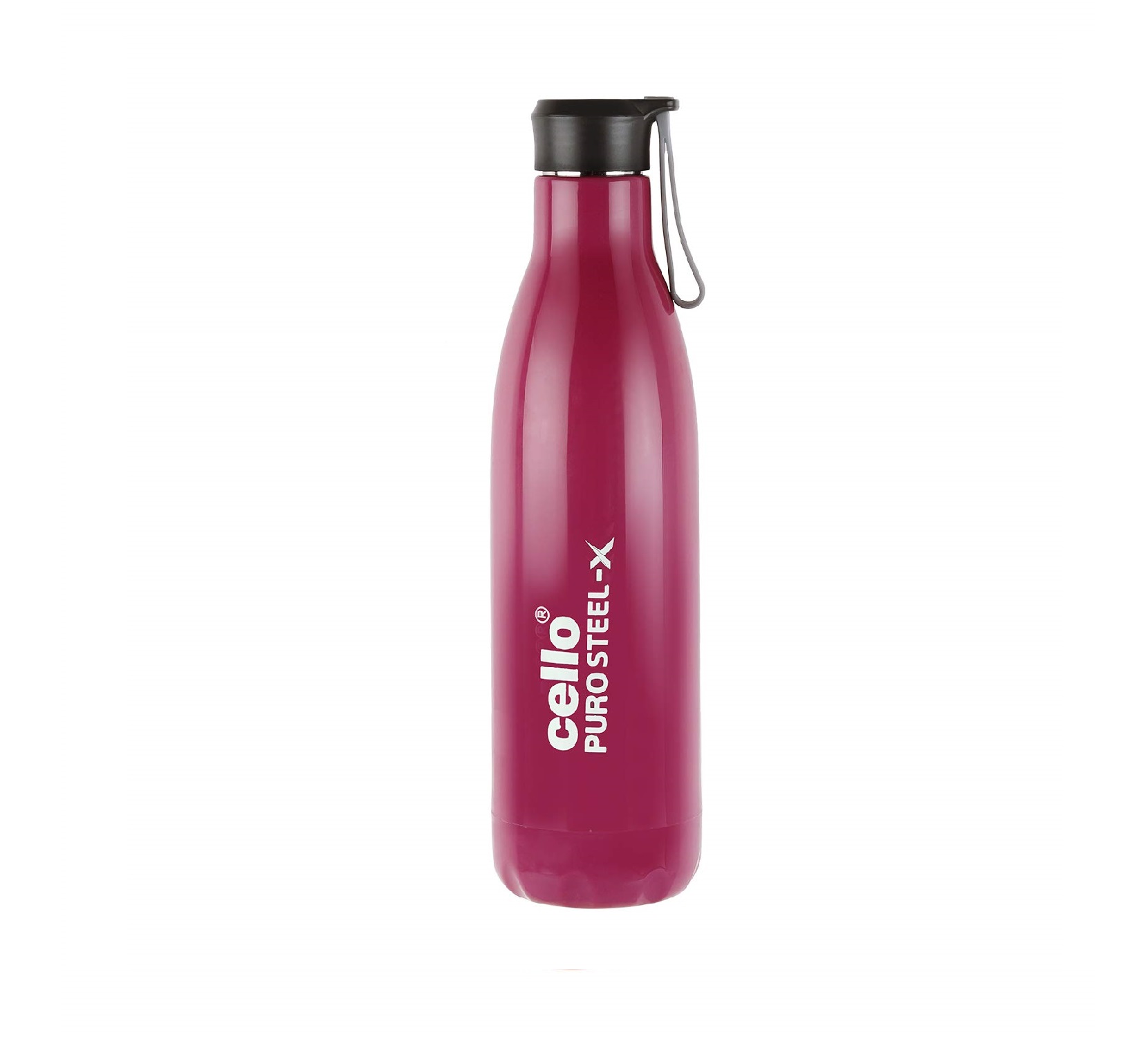 Cello Puro Steel-X Rover Stainless Steel Water Bottle, 900ml, Purple