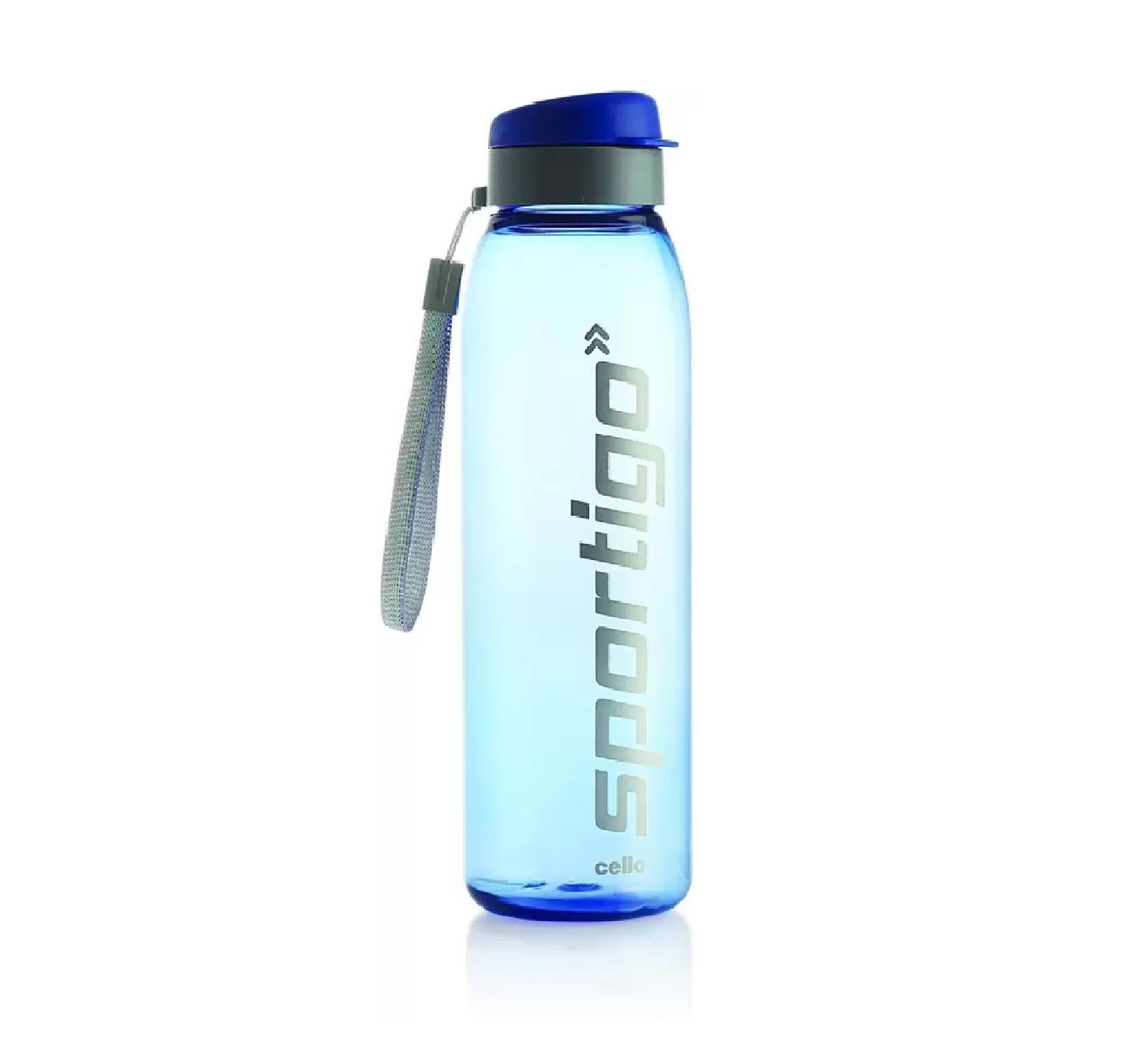 Cello Sportigo Plastic Water Bottle (1L, Blue)