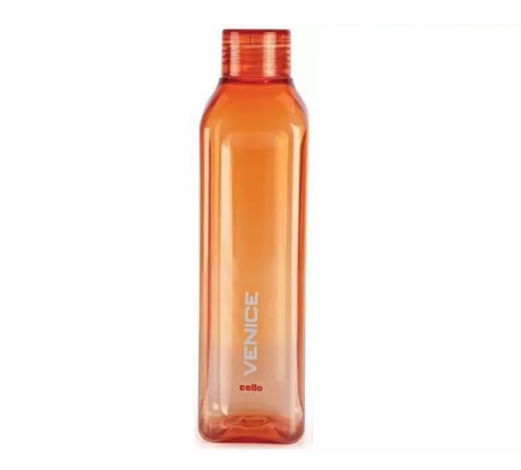 Cello Venice Plastic Water Bottle, (1L, Orange)