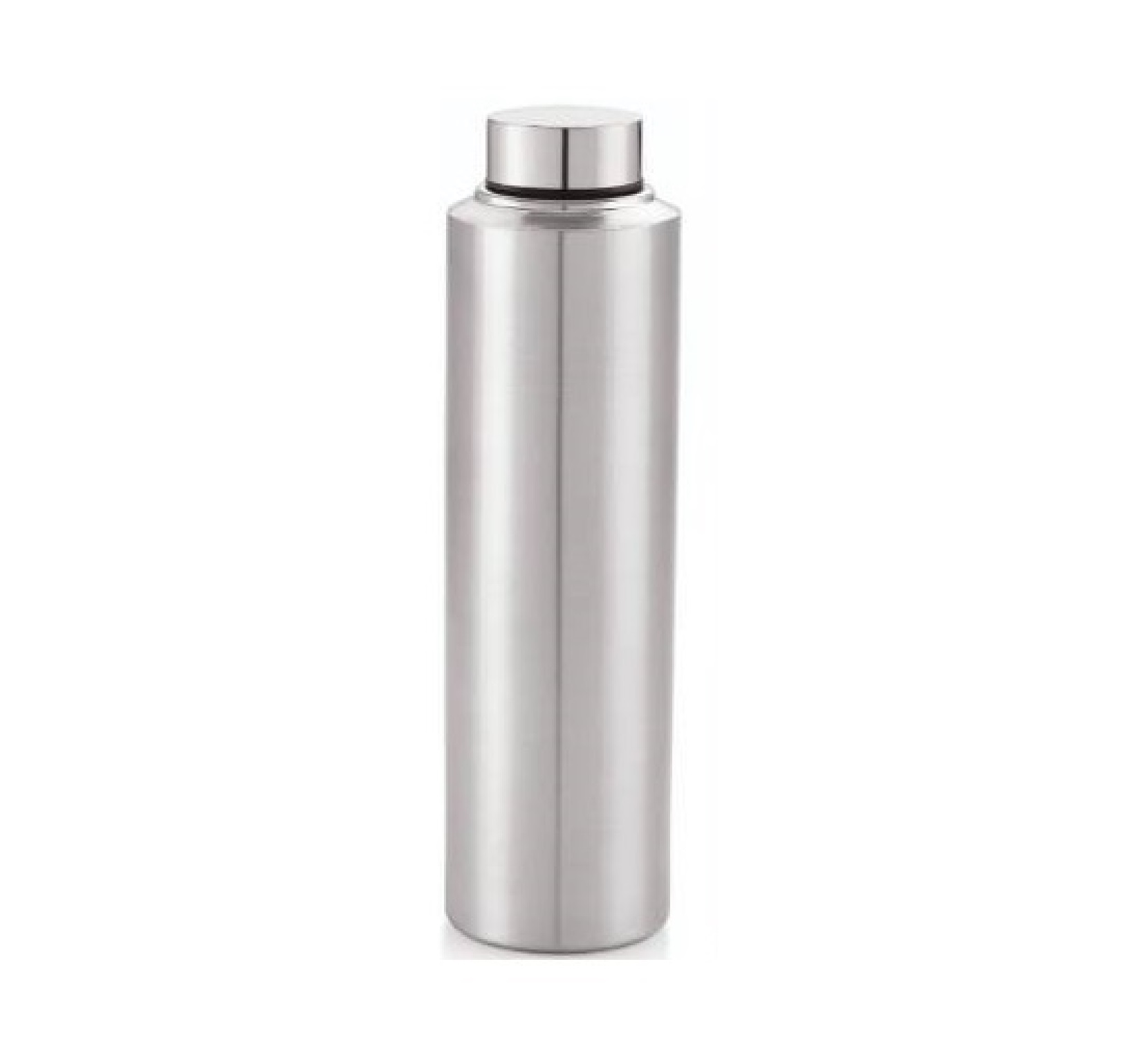 Varman Quadratic Premium Stainless Steel Bottle (Silver, 1L)