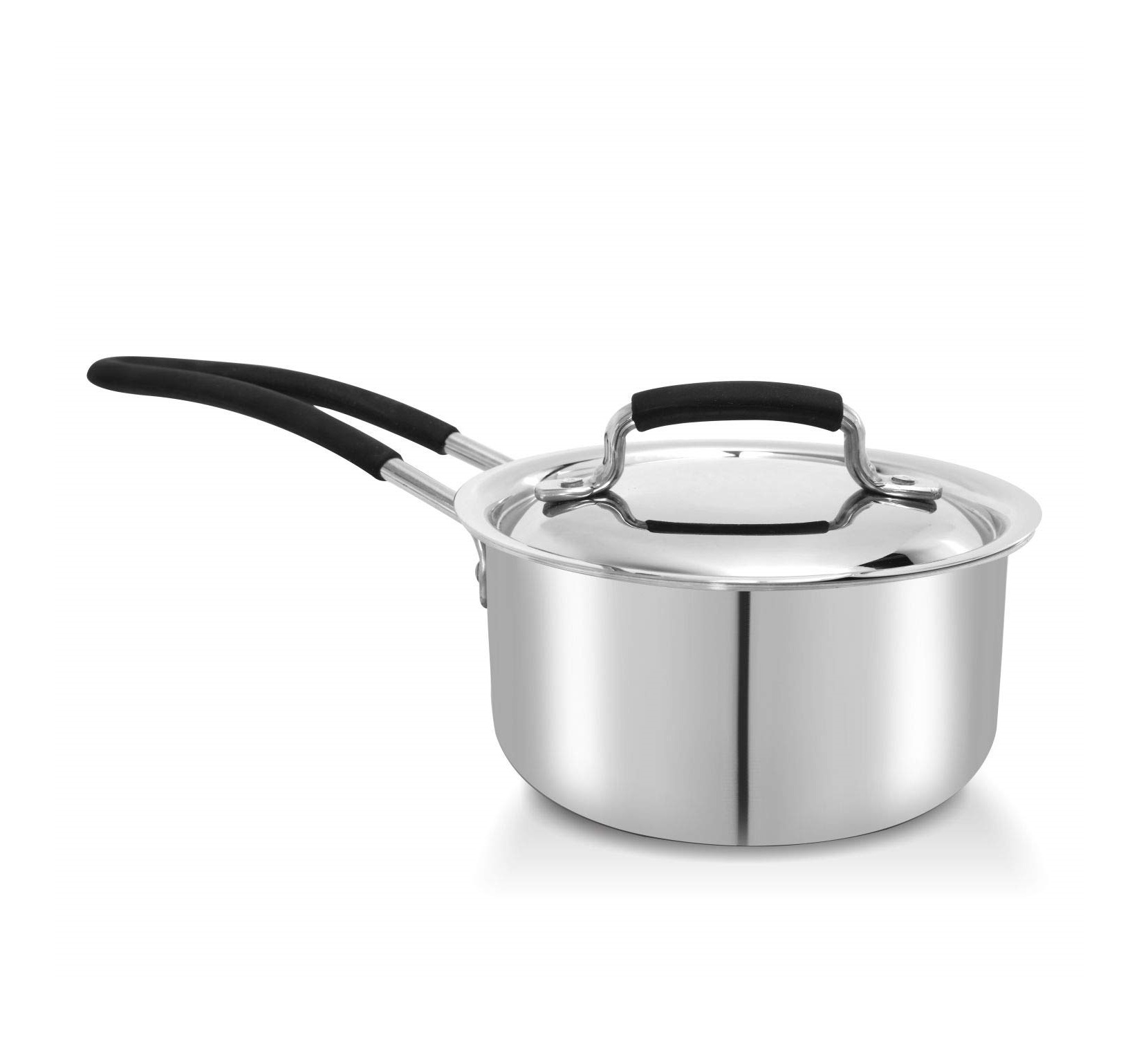 Warmeo Stainless Steel Tri Ply Sauce Pan (Induction 2 Lt)