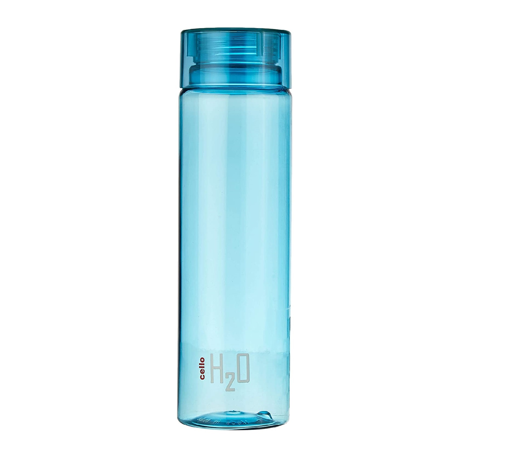 Cello H2O Premium Plastic Water Bottle (Blue, 1L)